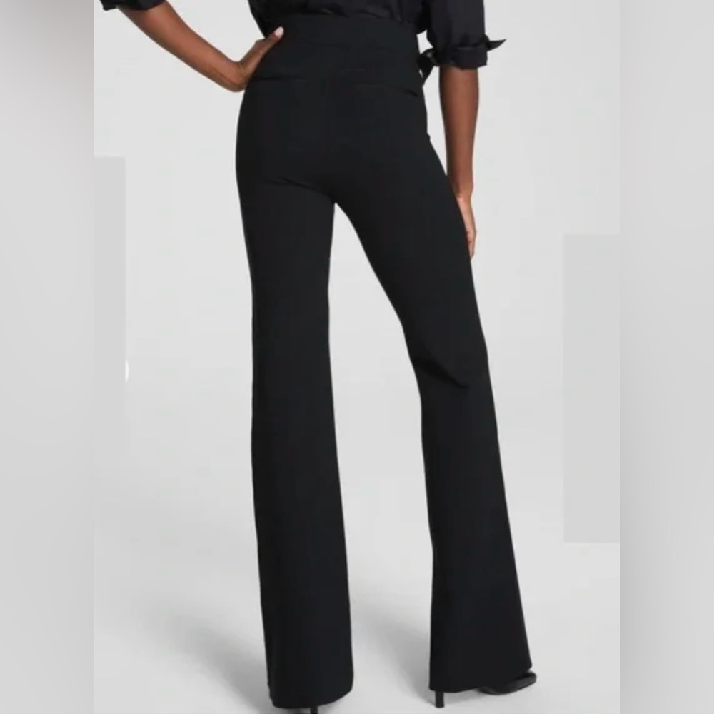 SPANX  NWT Classic Black Flare Women's Pants Size Large - Picture 3 of 10
